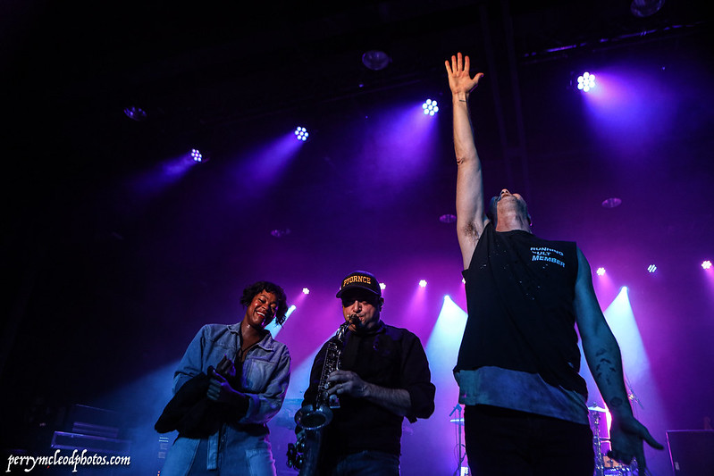 Fitz and the Tantrums Performing at Concert