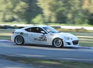 Race car with ThriveWell decal